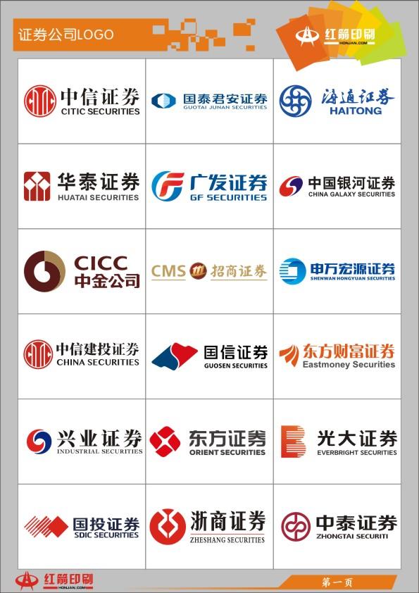 中国证券公司大全矢量图 - 知乎