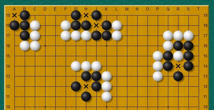 围棋启蒙第五课禁着点的判断