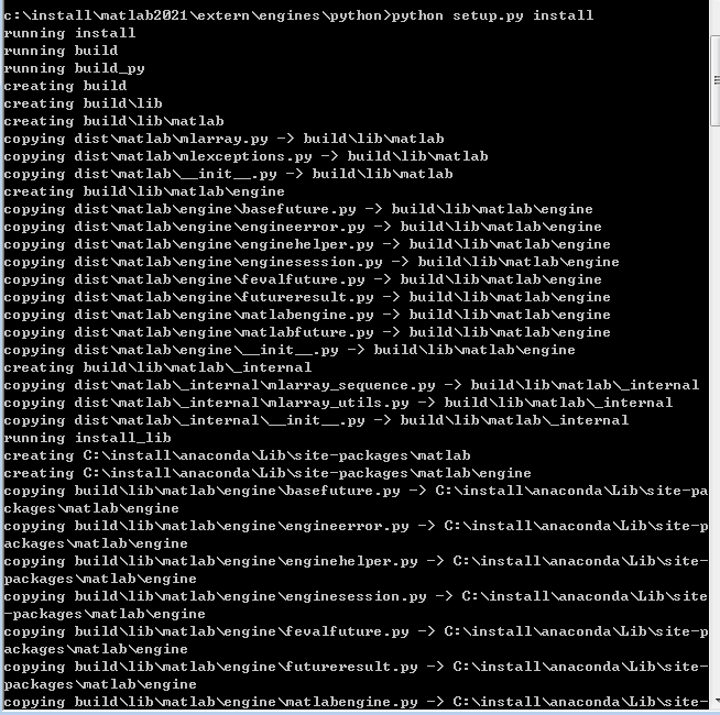 Python matlab 