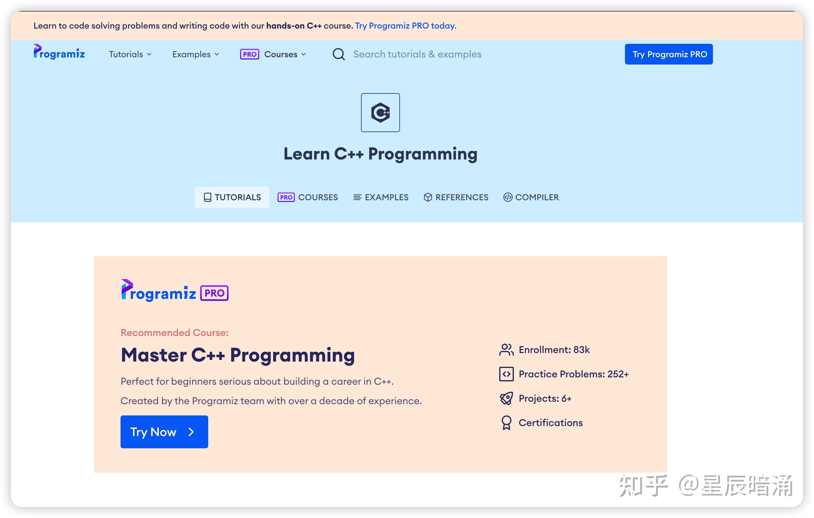 C++有哪些学习网站? - 知乎