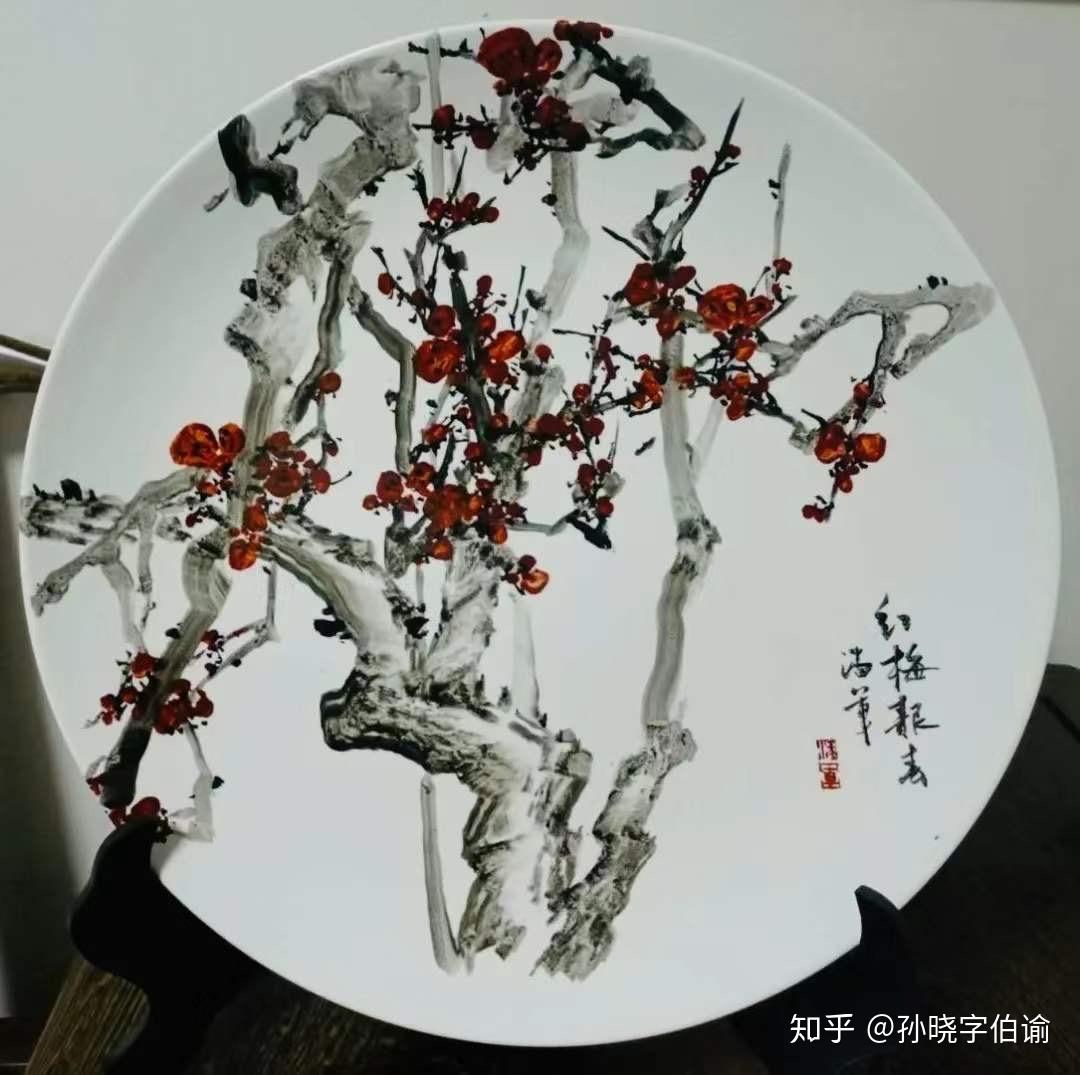 无意争春寒香如故画家潘军和他的梅花品格