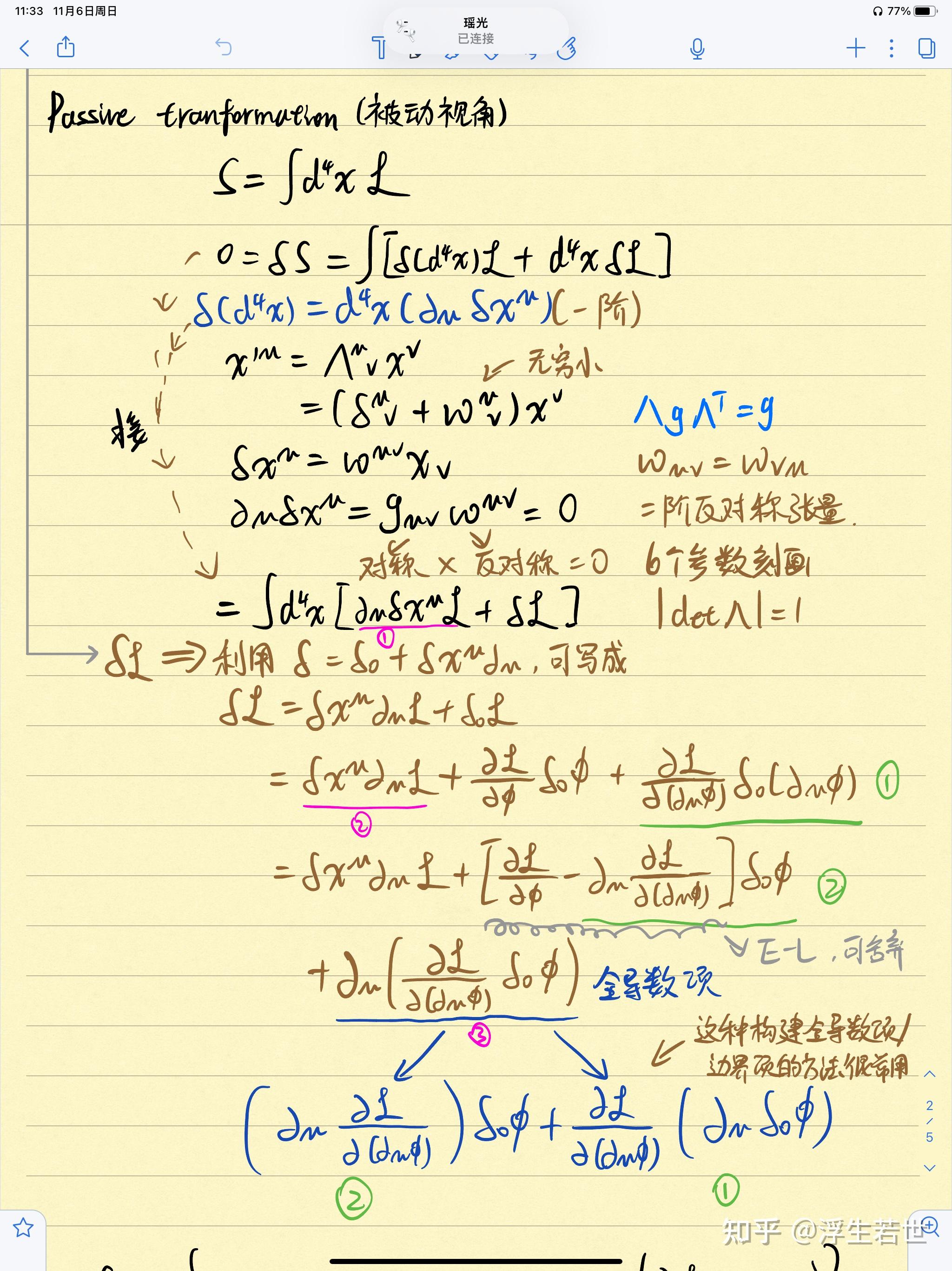 第11，12讲 诺特定理（Noether's theorem)（【经典场论】完）& Klein-Gordon场论之正则量子化 - 知乎