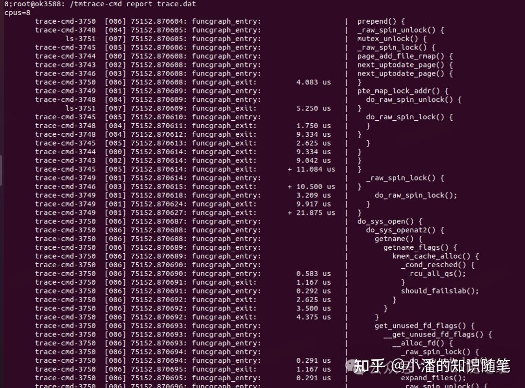 如何理解 Linux 原生跟踪工具 Ftrace 的原理？ - 知乎