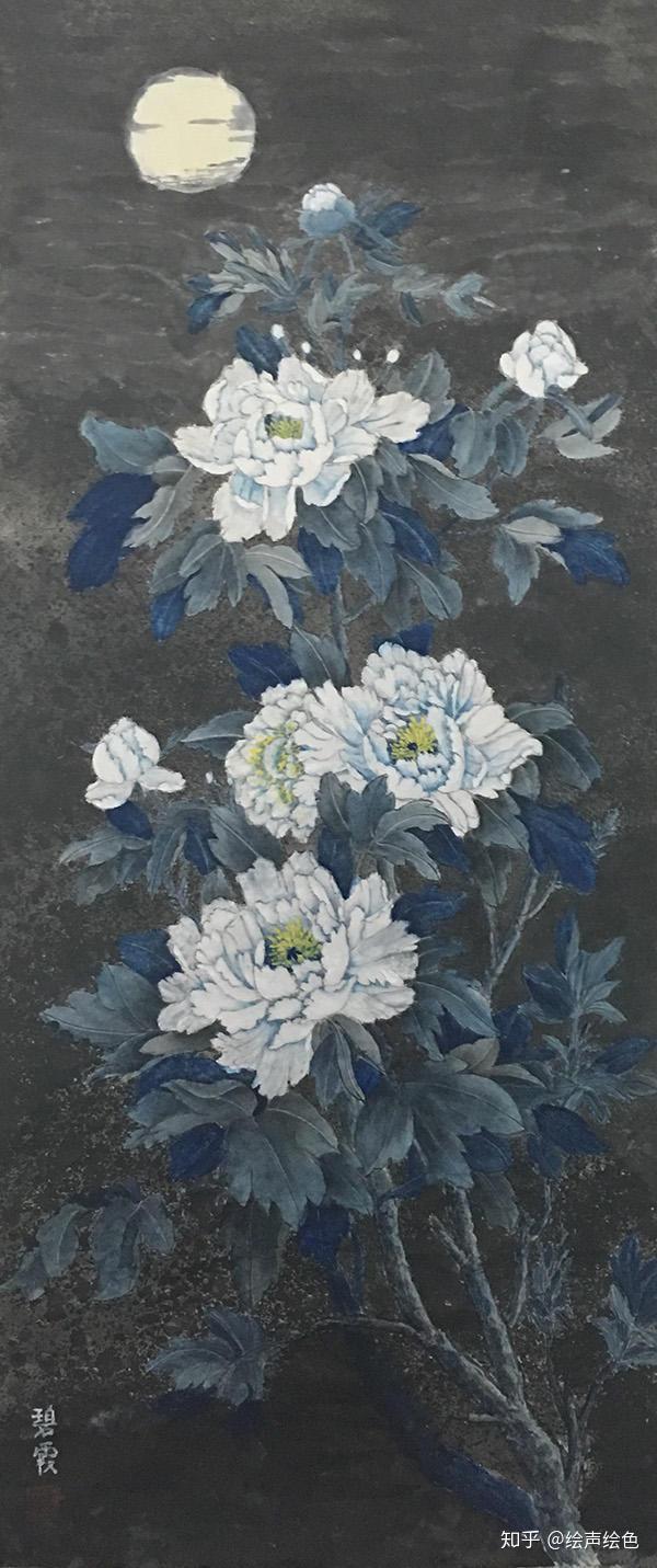 香港画家李碧霞小兰园造型工丽色彩缤纷