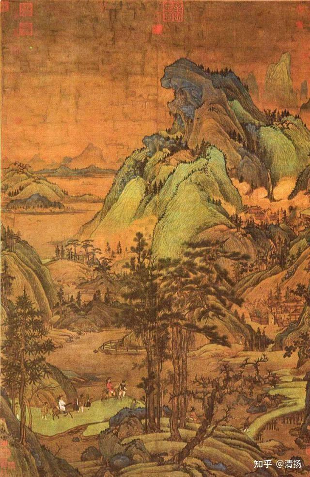 南派山水画开山鼻祖董源作品欣赏