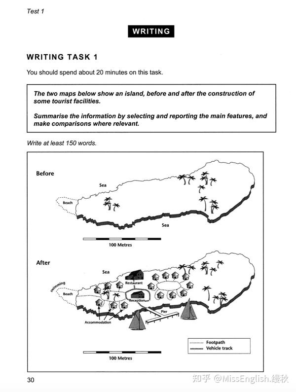 雅思小作文地图题|写作要点|地图题练习题库|Map - 知乎