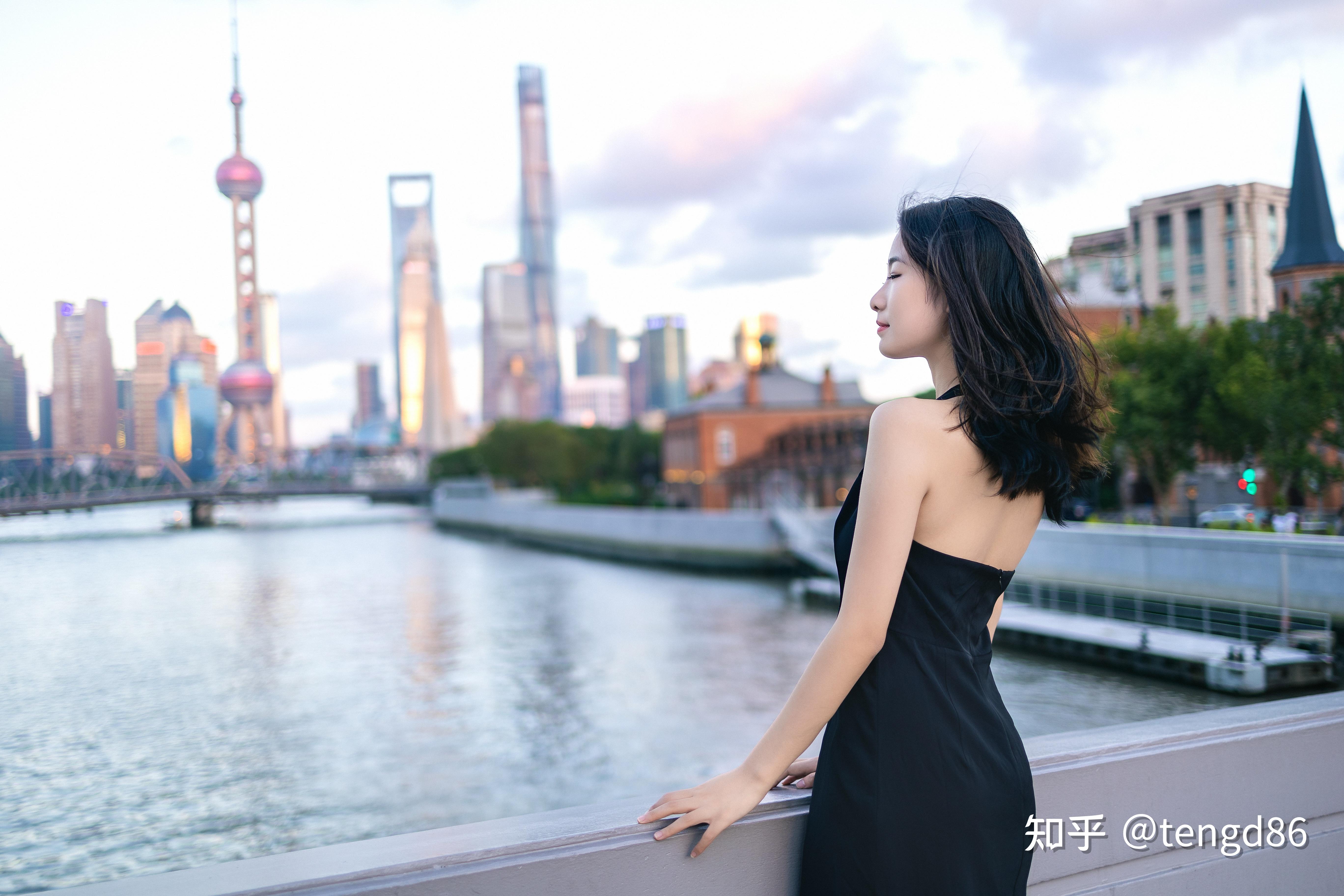 上海约拍写真送自己一份生日礼物外滩跟拍