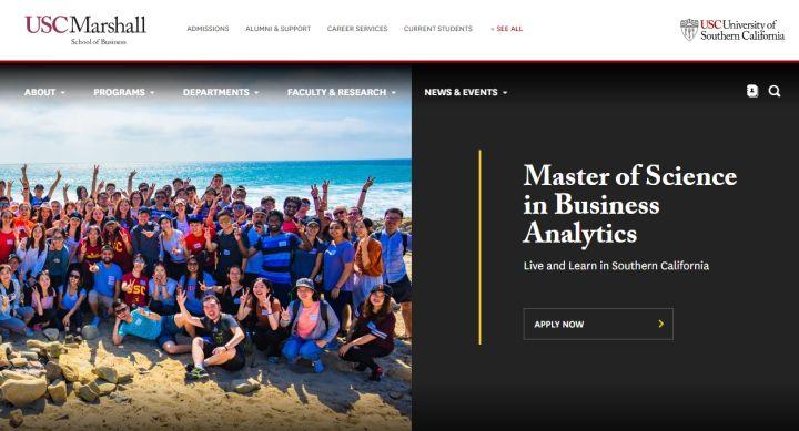 Usc Masters In Business Analytics