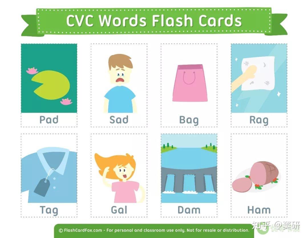 免费分享 | 43大主题英语彩色单词卡,帮孩子轻松掌握1600+词汇 - 知乎