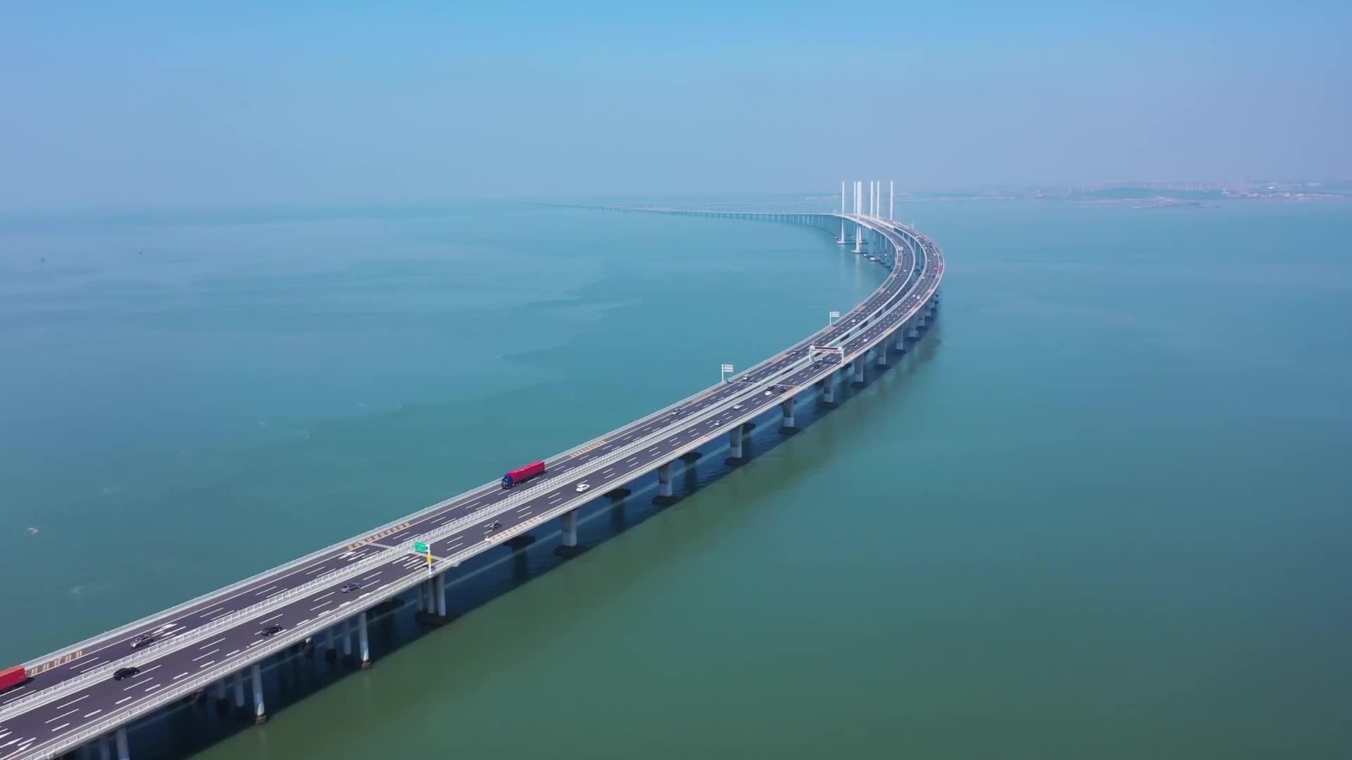 膠州灣跨海大橋(青島海灣大橋)是怎麼建成的?