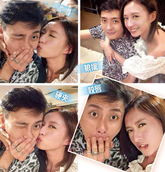 和王敏奕同饮一杯水,与龚嘉欣亲密合照互叫老公老婆……真真假假假假