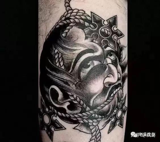 日式经典元素中的生首纹身,为什么那么多人都喜欢? - 知乎