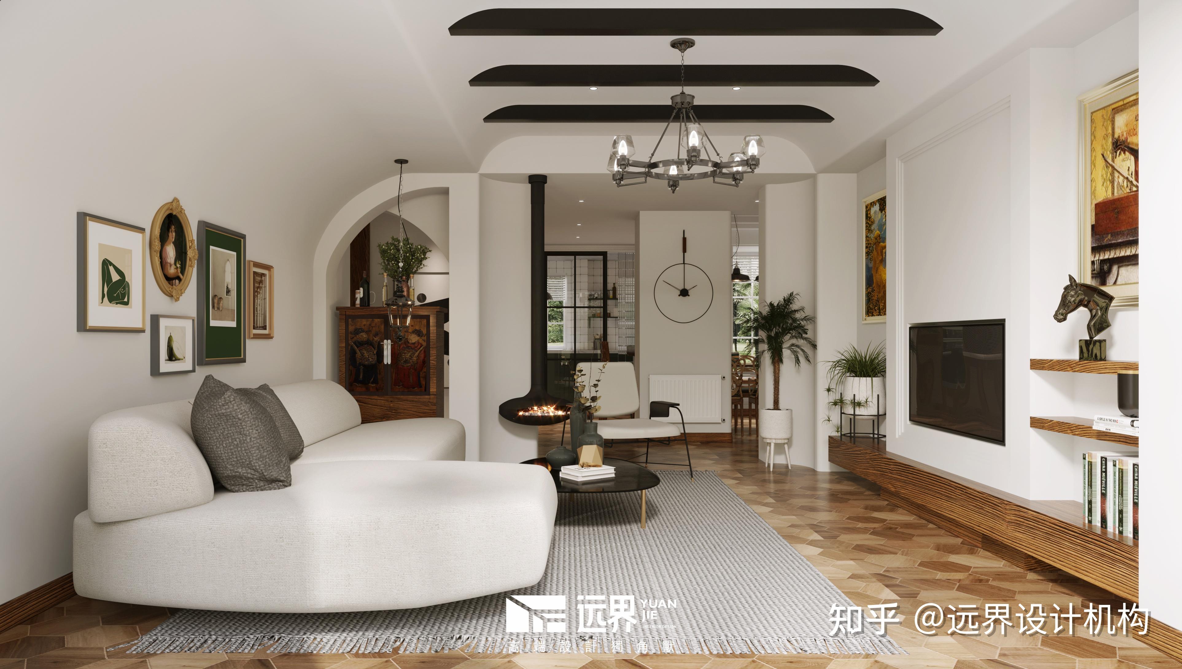 170m²平层别墅|浓郁复古 精致之作 - 知乎