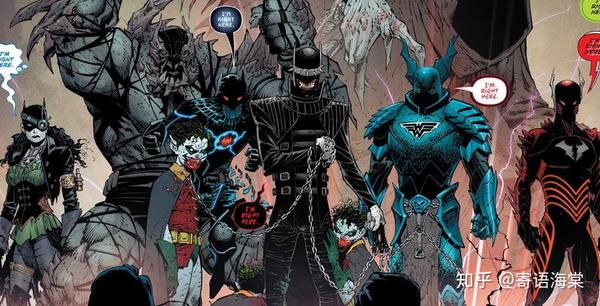 黑暗骑士团核心成员来自黑暗宇宙的邪恶蝙蝠们