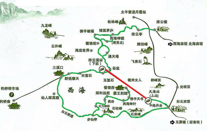 黄山旅游攻略西海大峡谷自助攻略