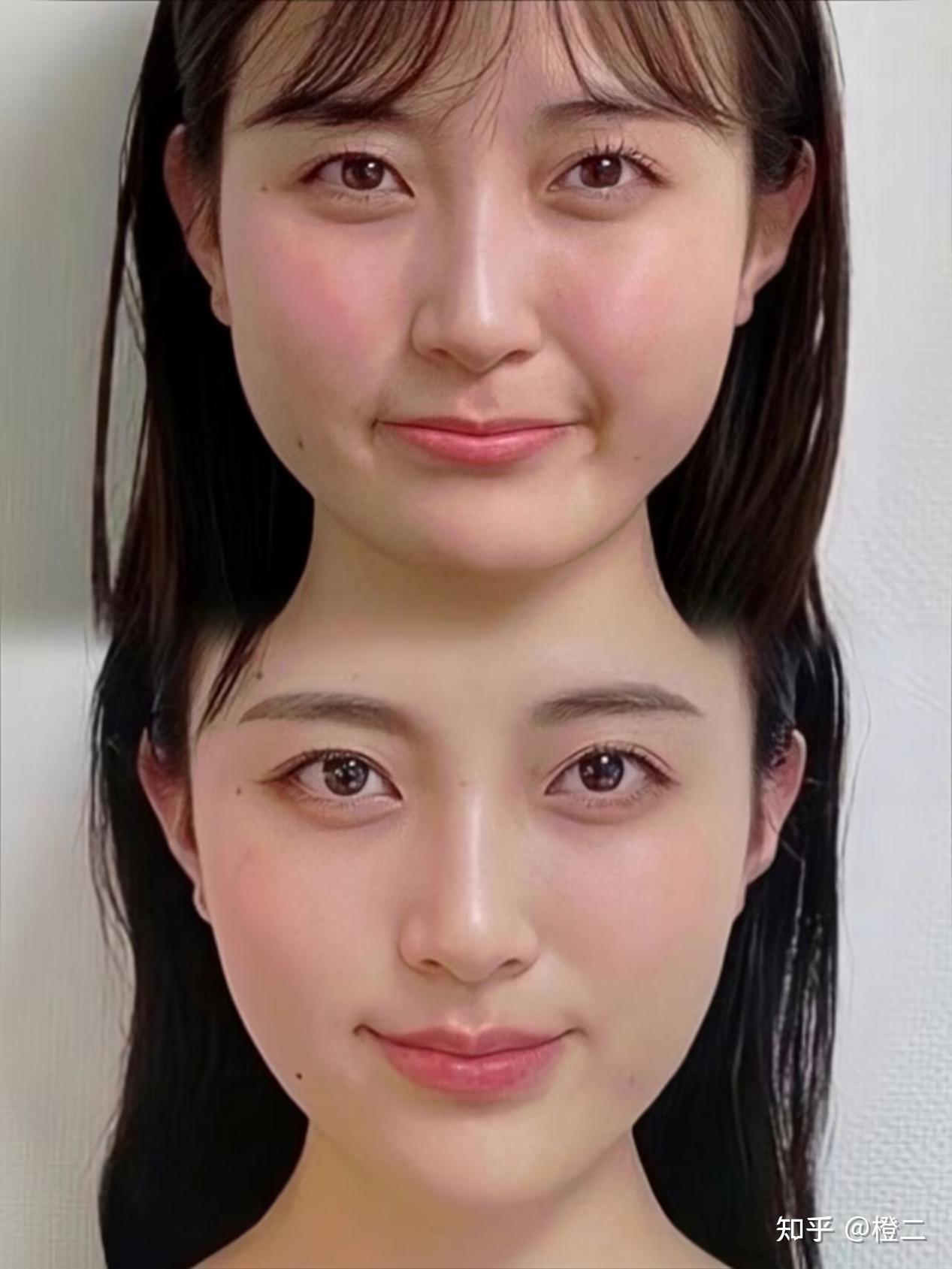 带来的苦命感,拖累了他立体优越的五官加上他三庭上庭偏短,五官紧凑