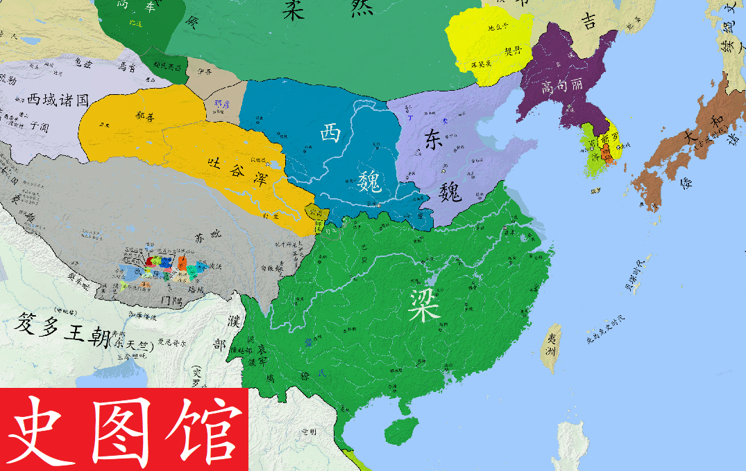 2 万次播放历史地图中国朝代疆域历史地理学领土中国古代历史河中之水