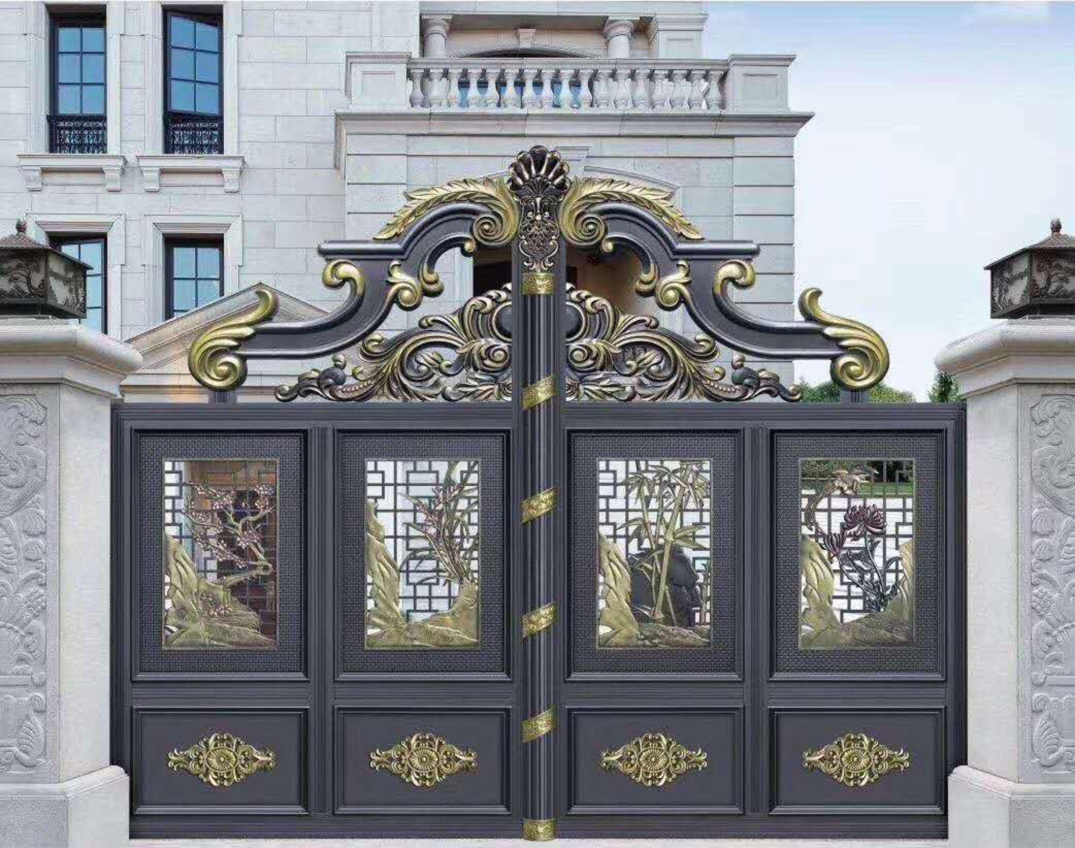 庭院大门怎么选这10款超赞的庭院门实拍绝对让你一眼就爱上