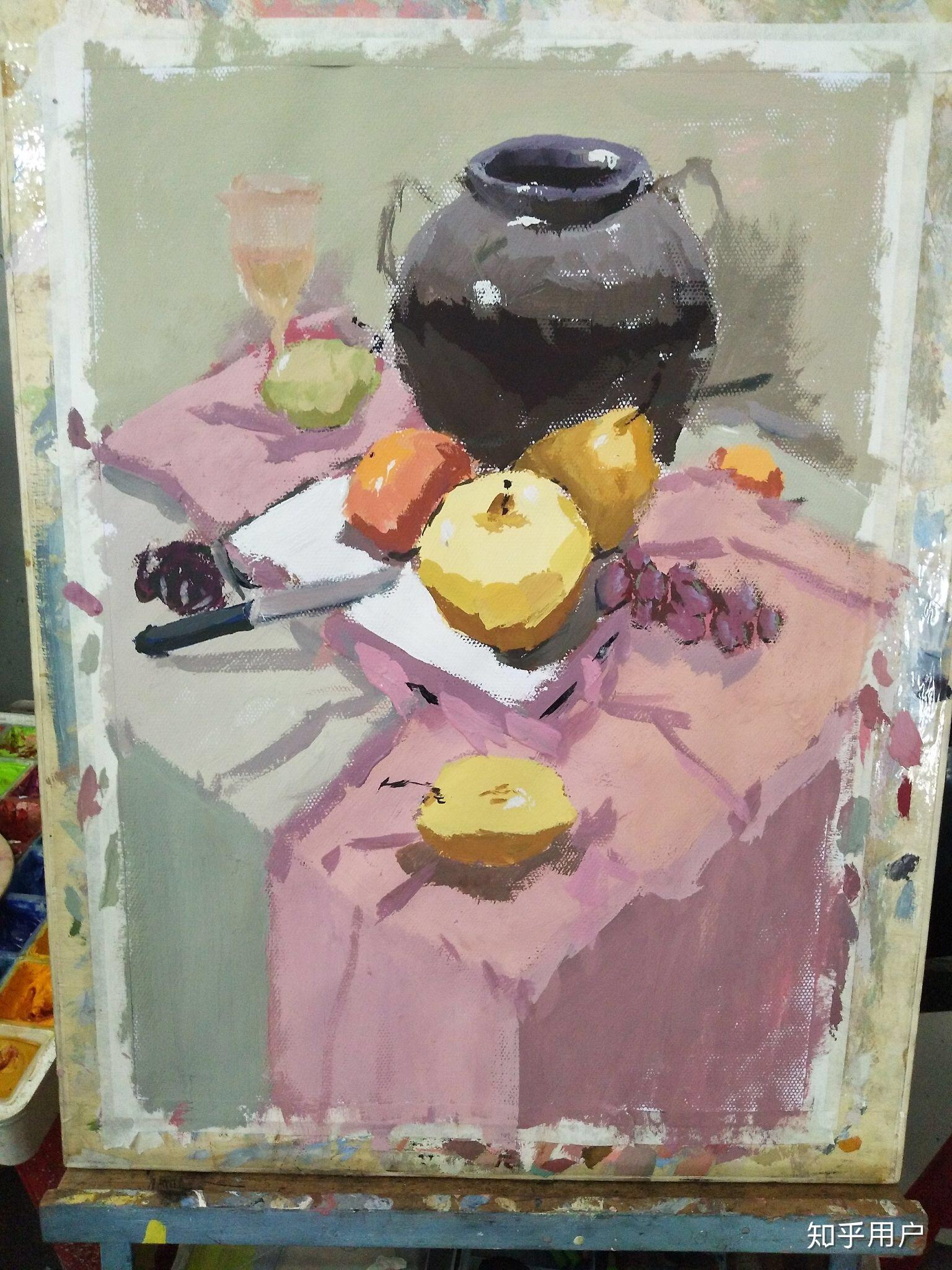 素描色彩画成这样如何提高? - 知乎