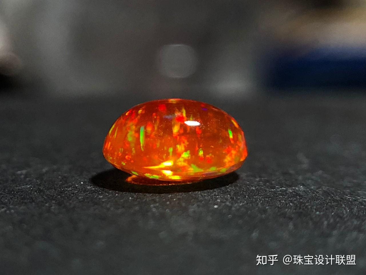 宝石手绘 || 火欧泊 - 知乎