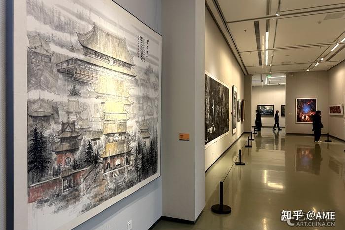 贵山南贵州师范大学美术学院教师作品展在中国国家画院美术馆开幕