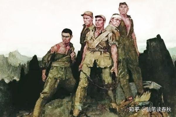 狼牙山五壮士跳崖后,有两人得以幸存,其中一人1955年被授予少校 - 知乎