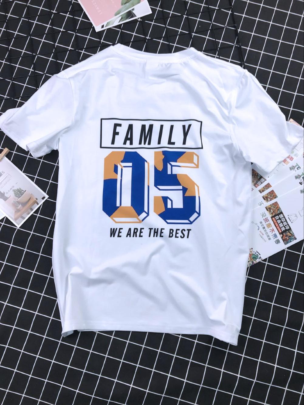 班服图案定制简易5班情侣款班服