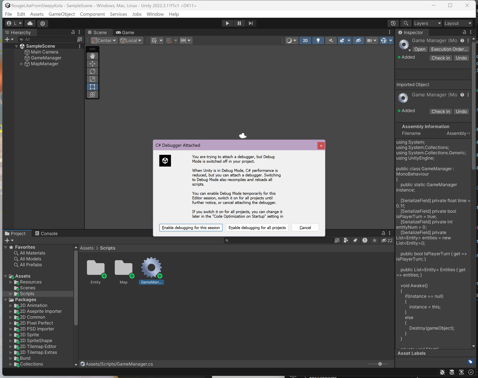  gamedev vscode unity 