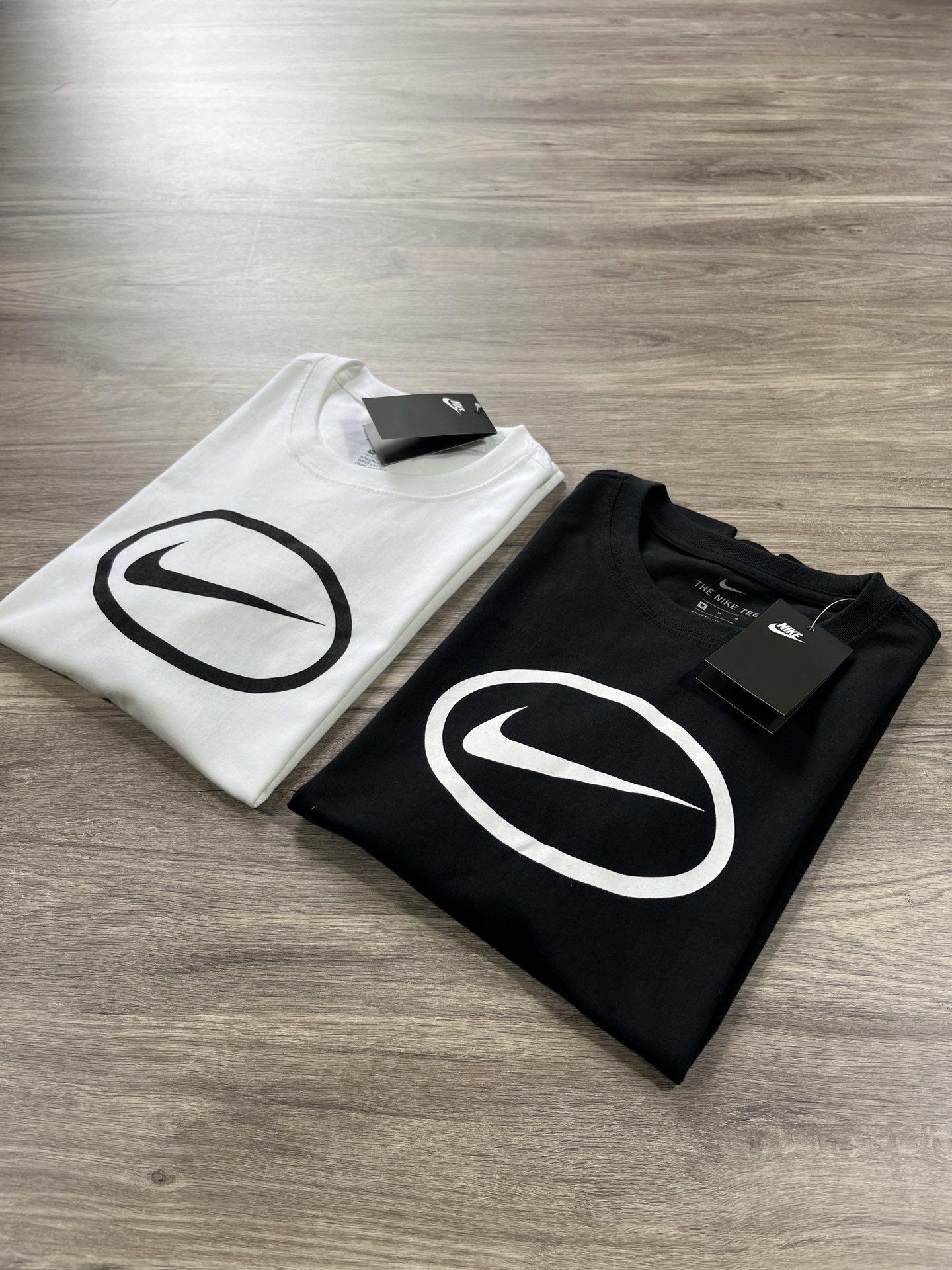 nike经典大logo圆圈运动休闲短袖t恤