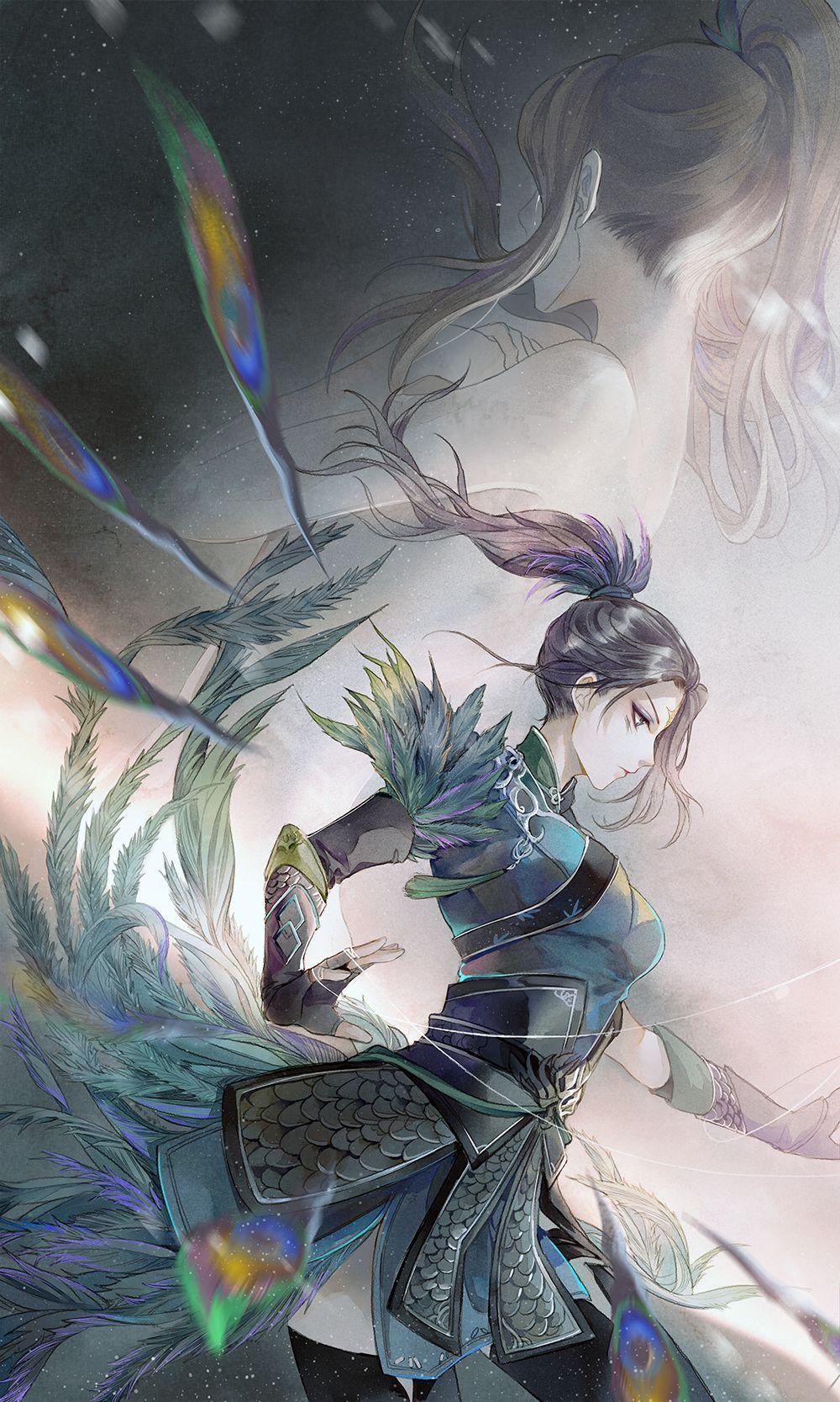 有没有古风图片的就是侠客一类要动漫的那种