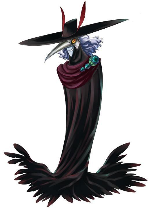 黑暗大王的军师兼副将.性情冷酷阴郁,擅长操纵乌鸦,行踪飘忽不定.