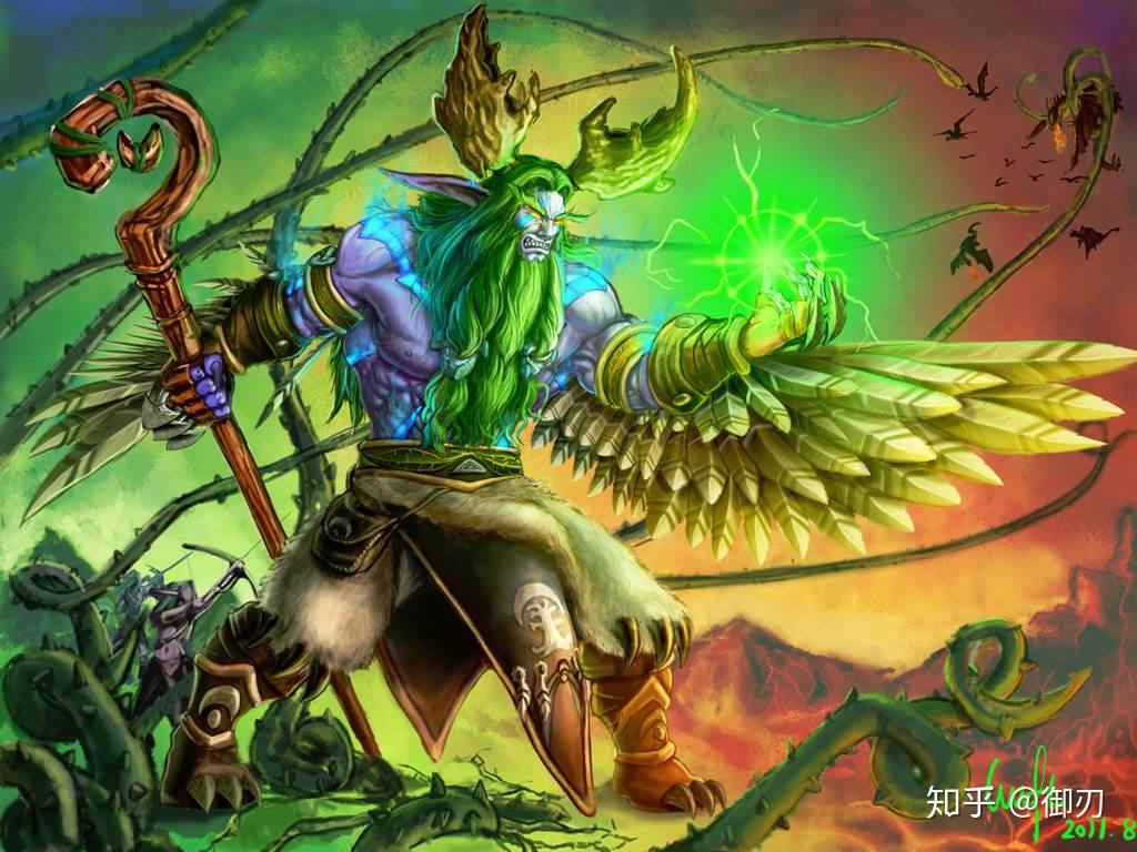 炉石传说橙卡故事003塞纳留斯