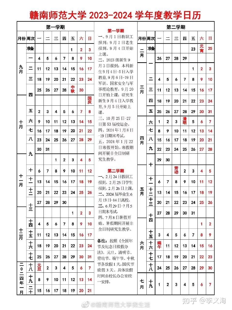 赣南师范大学课程表图片