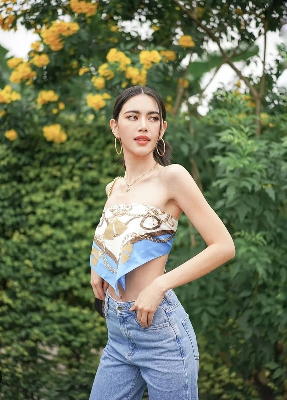 去不了泰国那就来泰式美人mai的100种夏日最美穿搭你确定不想学