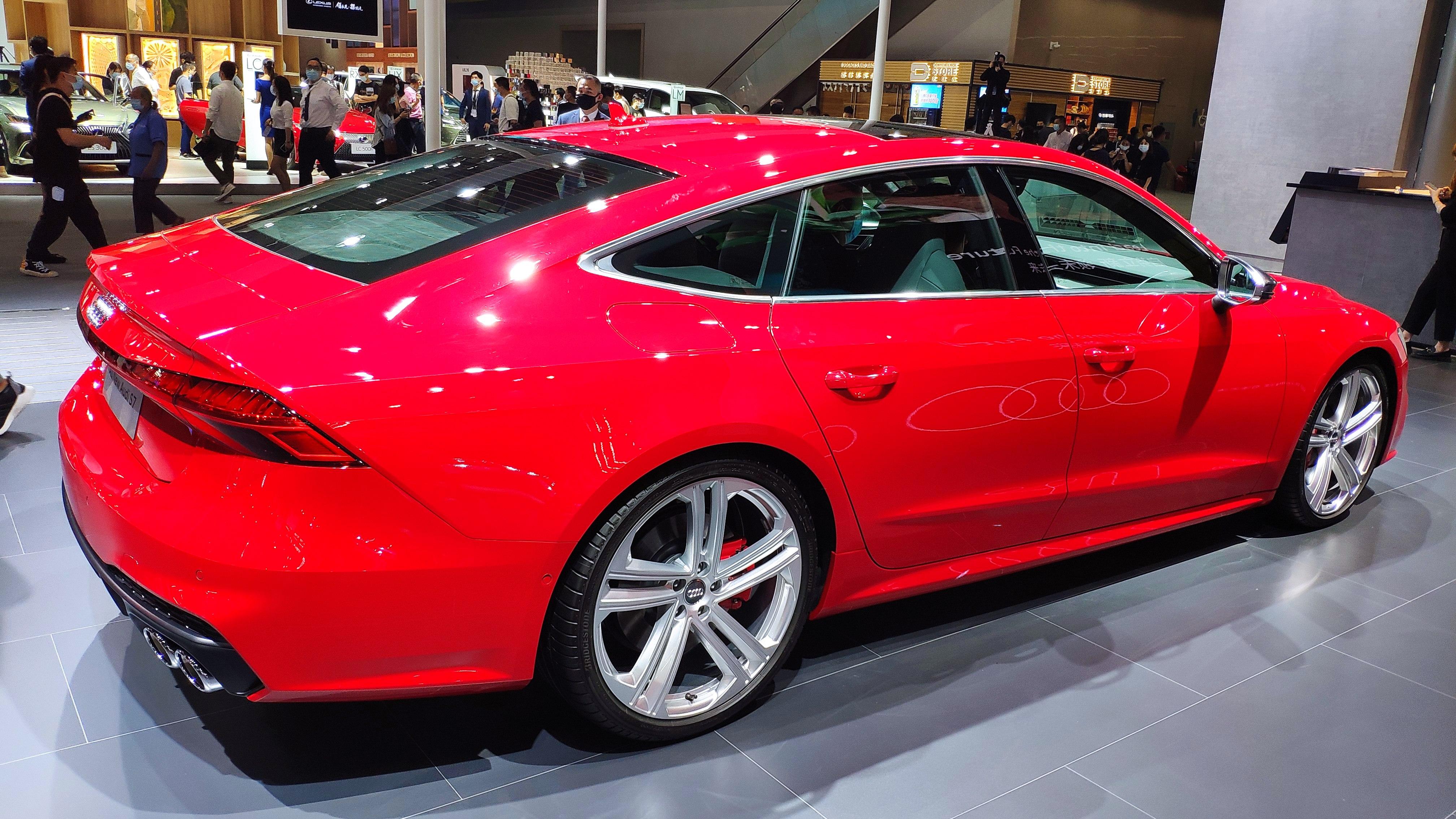 2020年广州车展奥迪s7sportback实车性能强劲
