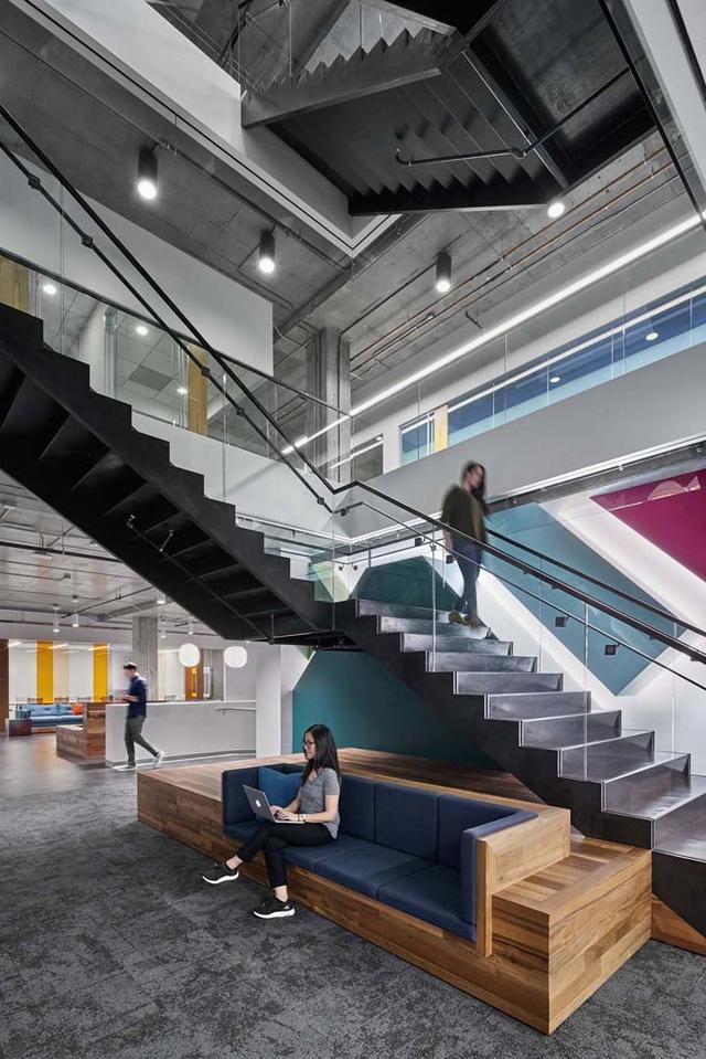 色彩几何空间 思科meraki旧金山总部扩张设计欣赏