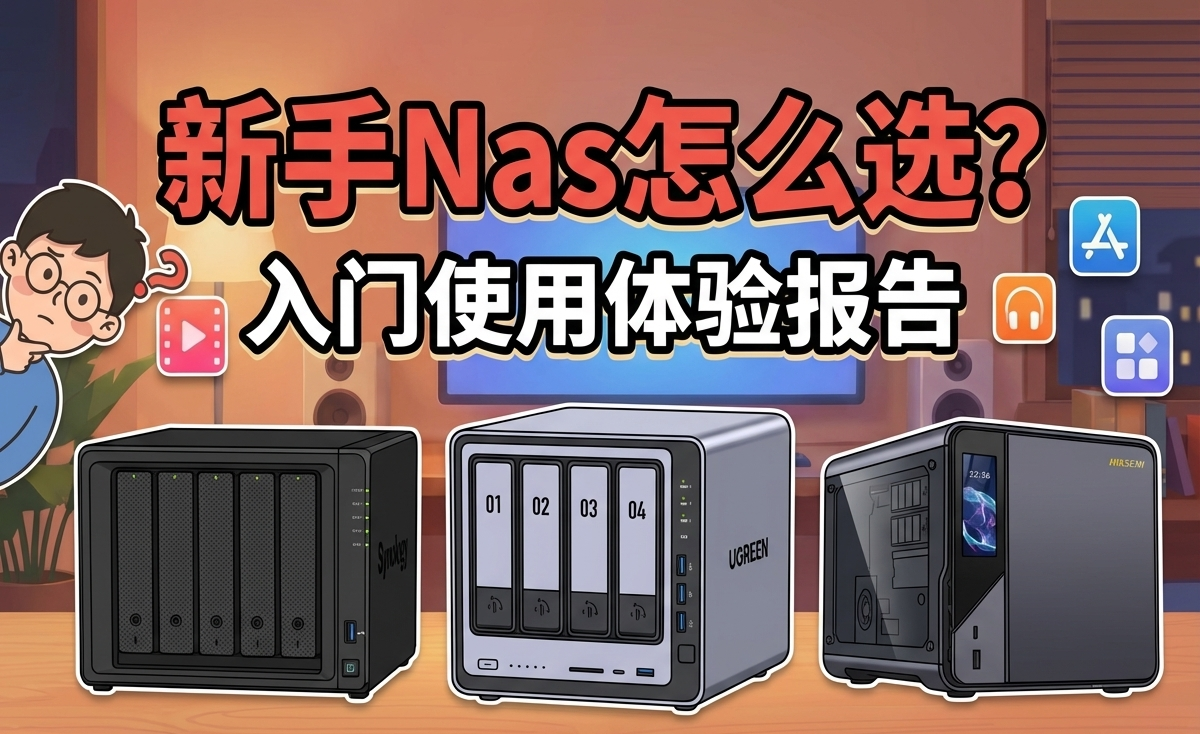 新手Nas怎么选?新手小白入门使用体验报告