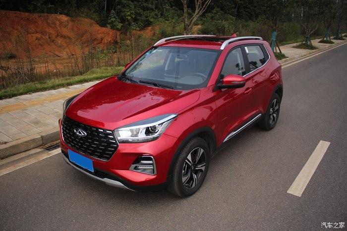 火红的瑞虎5x带给我别样的光彩真的很不错