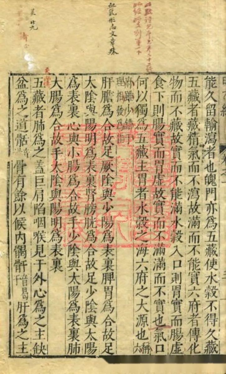 中医针灸古籍《针灸甲乙经》