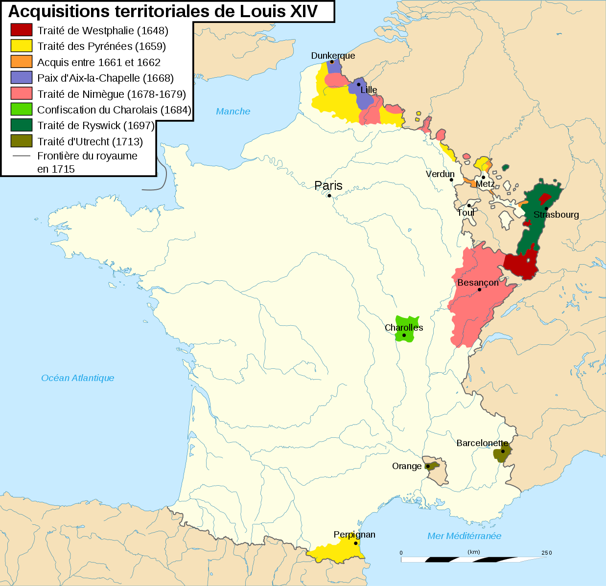 法国全图_法国地图查询