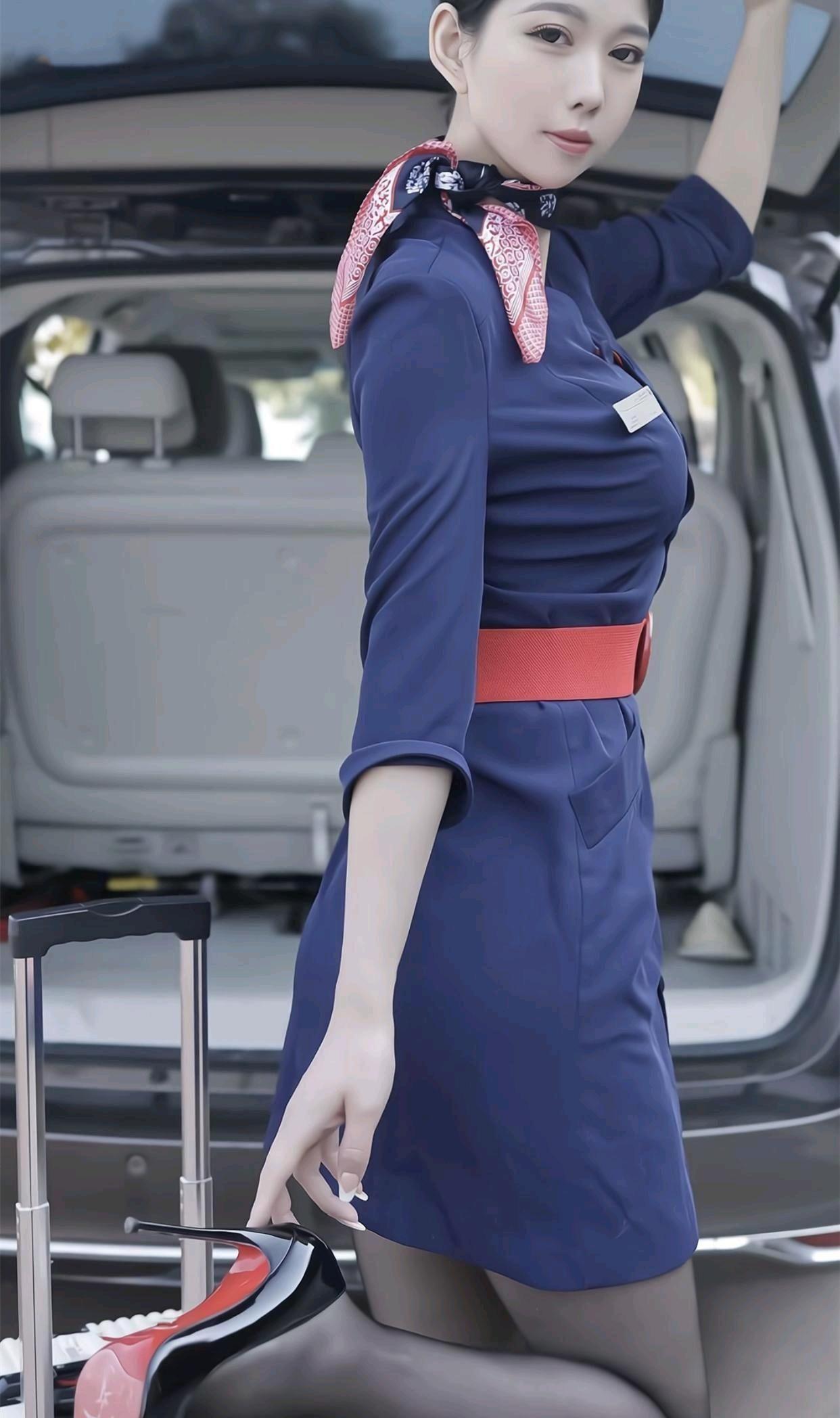 湖南航空 制服图片