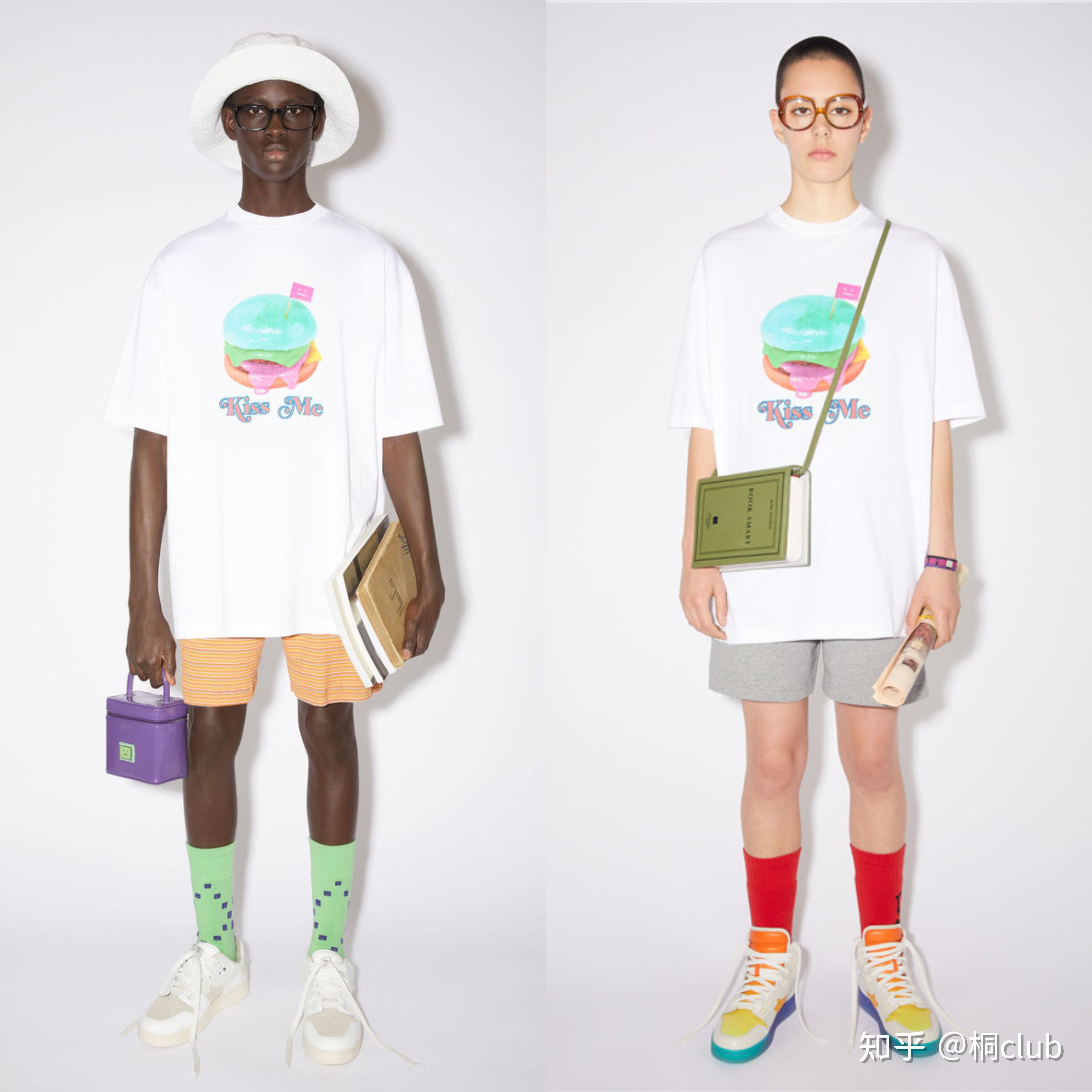 桐acnestudios汉堡印花短袖—鉴定细节解析