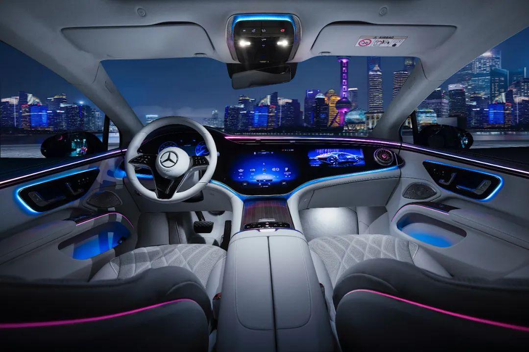 eqs带电入场奔驰大杀四方上海车展