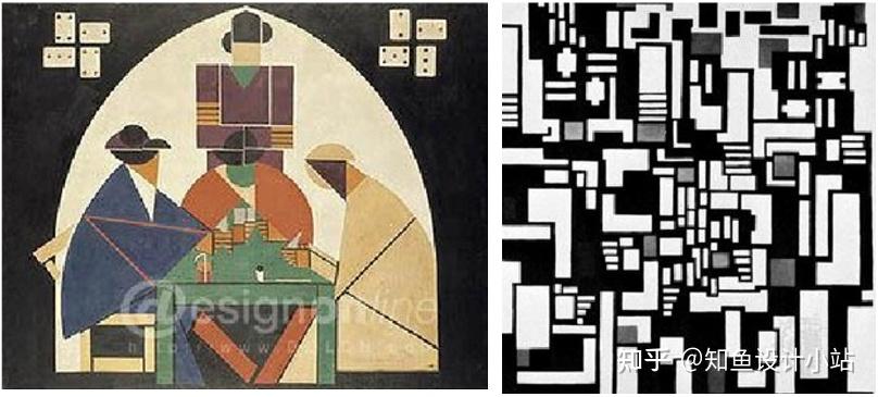 《玩纸牌者》系列  杜斯伯格蒙德里安-mondrian-(1)简介:荷兰画家,"