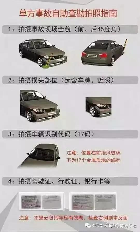 发生事故后车主拍照取证介绍