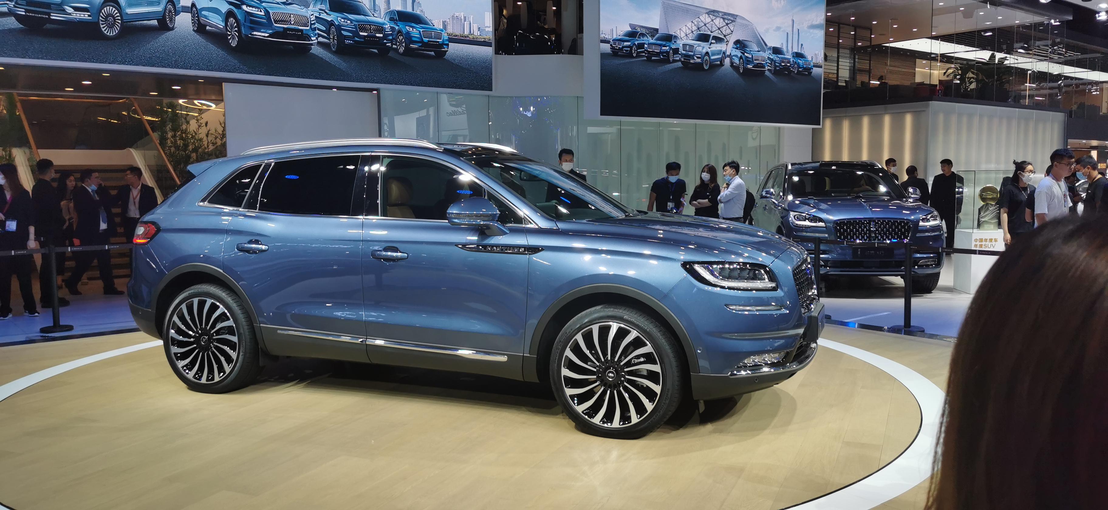 广州车展速递实拍解读国产林肯航海家nautilus