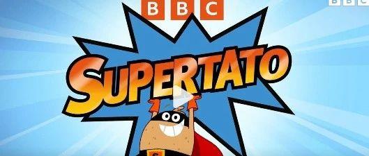 最新bbc儿童动画喜剧《supertato 土豆超人》第1季全,内置英文字幕