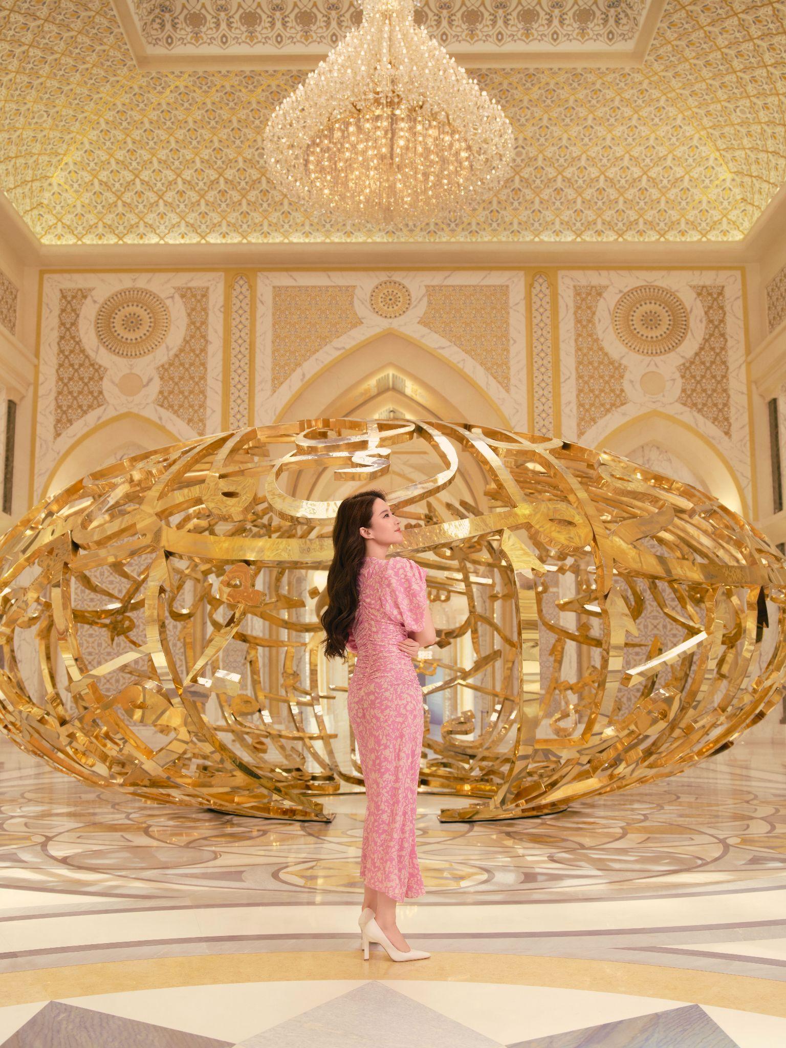 刘亦菲成为体验阿联酋首都阿布扎比代言人是什么水平