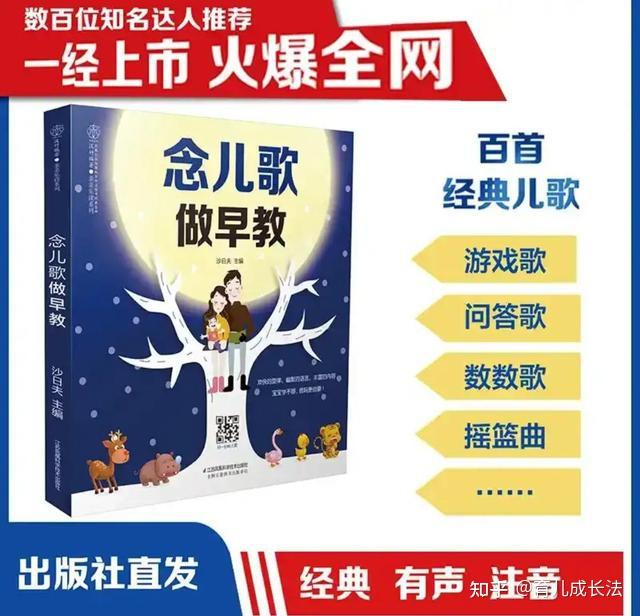 早教兒歌上百首經典兒歌童謠兒歌對寶寶的語言發展智力開發都有重要