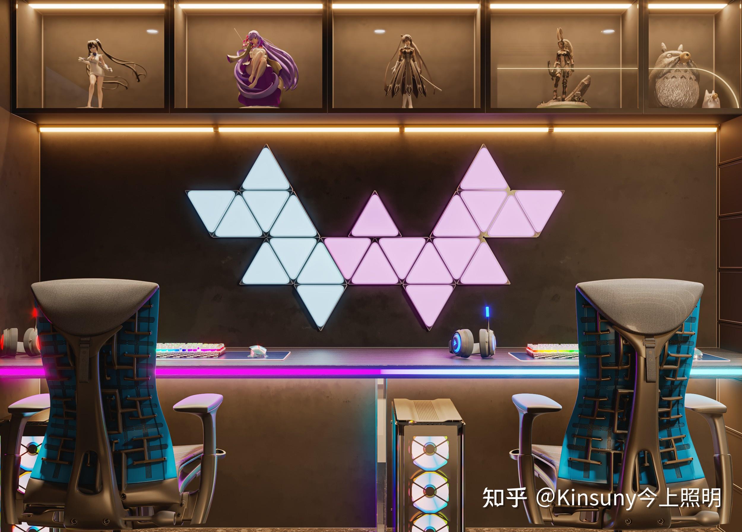 电竞房灯光这样设计,朋友都羡慕! - 知乎
